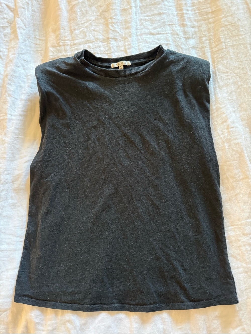 Z Supply Black Muscle Tank